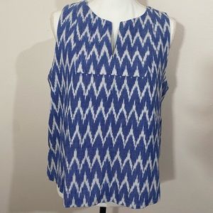 J.Crew Chevron Top